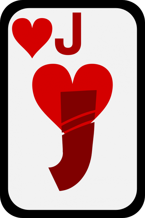 hearts jack cards