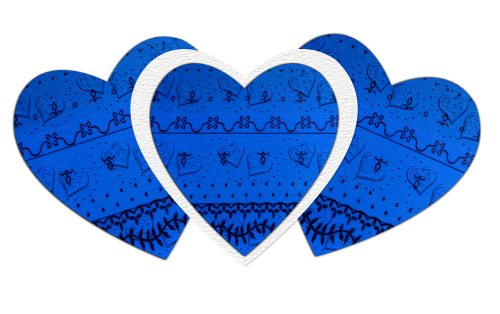 hearts love blue