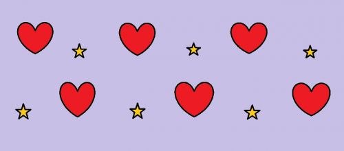 hearts stars love