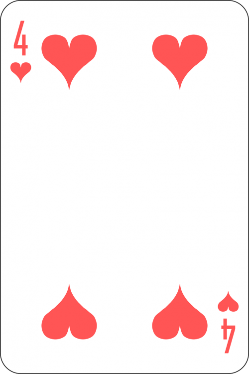 hearts four deck