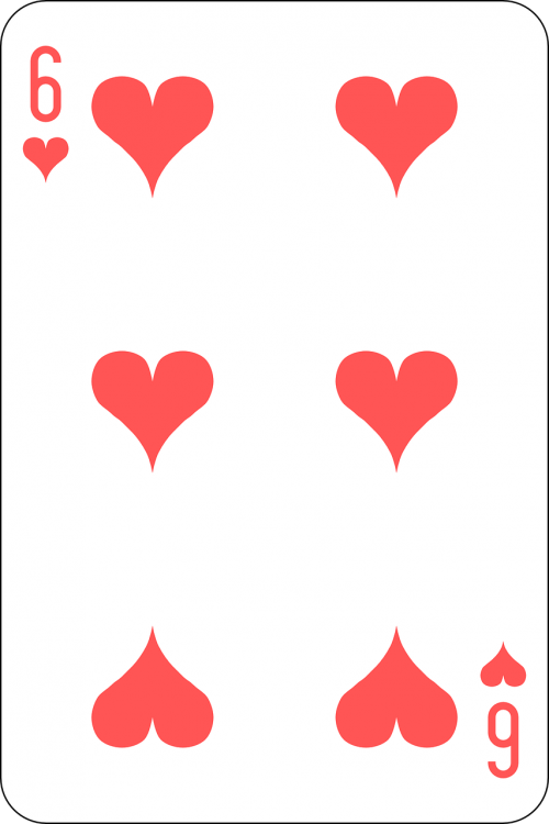 hearts six deck