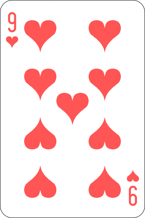 hearts nine deck
