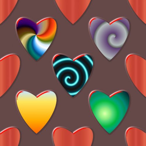 Hearts In Color