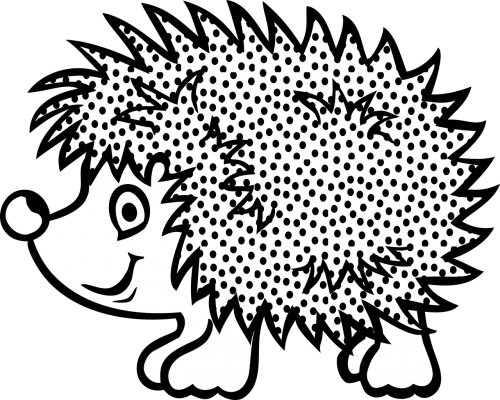 hedgehog animal cartoon