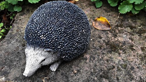 hedgehog ornament artificial