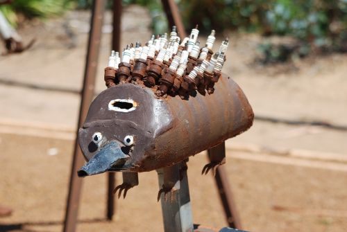hedgehog sculpture art