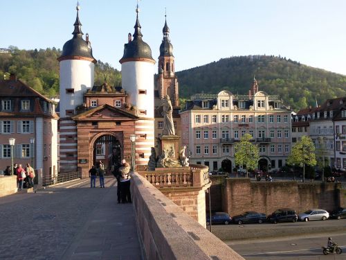 heidelberg bridge neckar