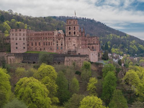 heidelberg  heidelberger schloss  fortress