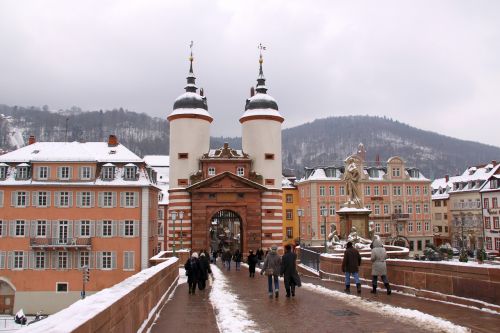 heidelberg old bridge neckar