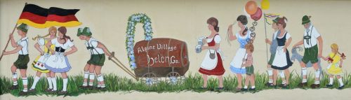 Helen, Georgia Mural