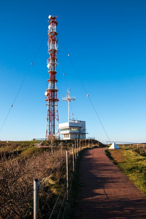 helgoland radio mast transmission tower