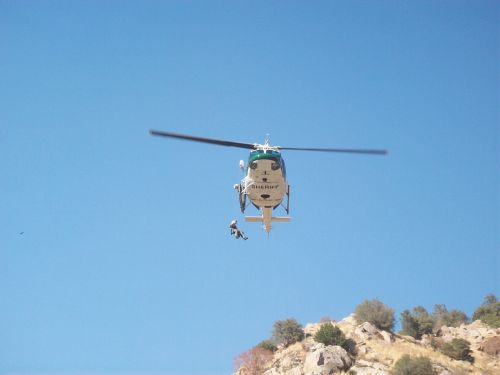 helicopter man rescue