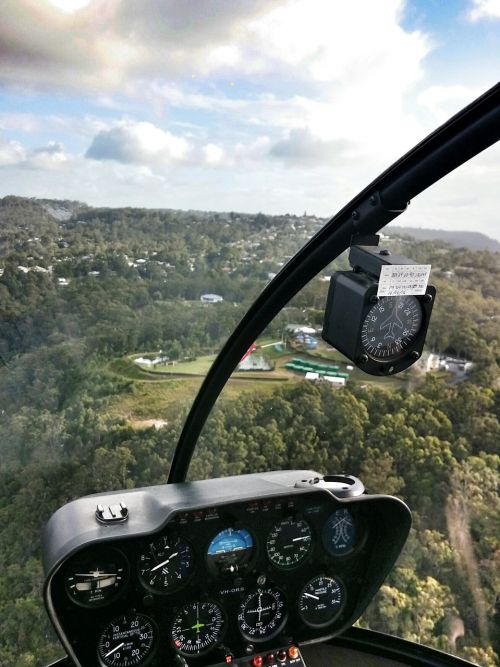 helicopter view chopper