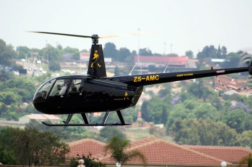helicopter flying propeller