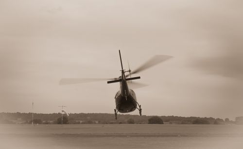 helicopter take off travel