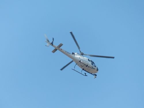 helicopter monitoring surveillance camera