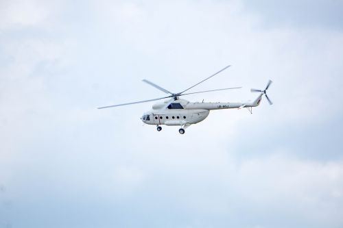 helicopter sky aviaterminal