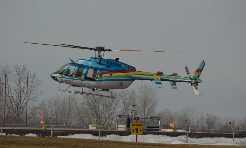 helicopter landing chopper