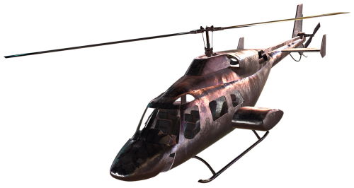 helicopter render 3d