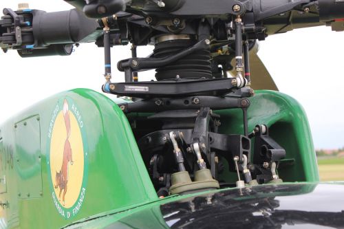 helicopter rotor detail