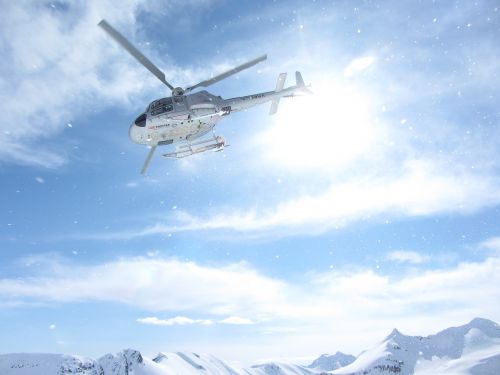 heliskiing heli-skiing canada alaska helicopter