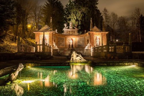 hellbrunn water games schloss hellbrunn