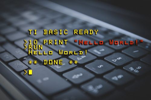 hello world computer programmer