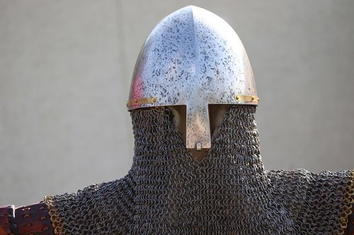 helm  chainmail  knight