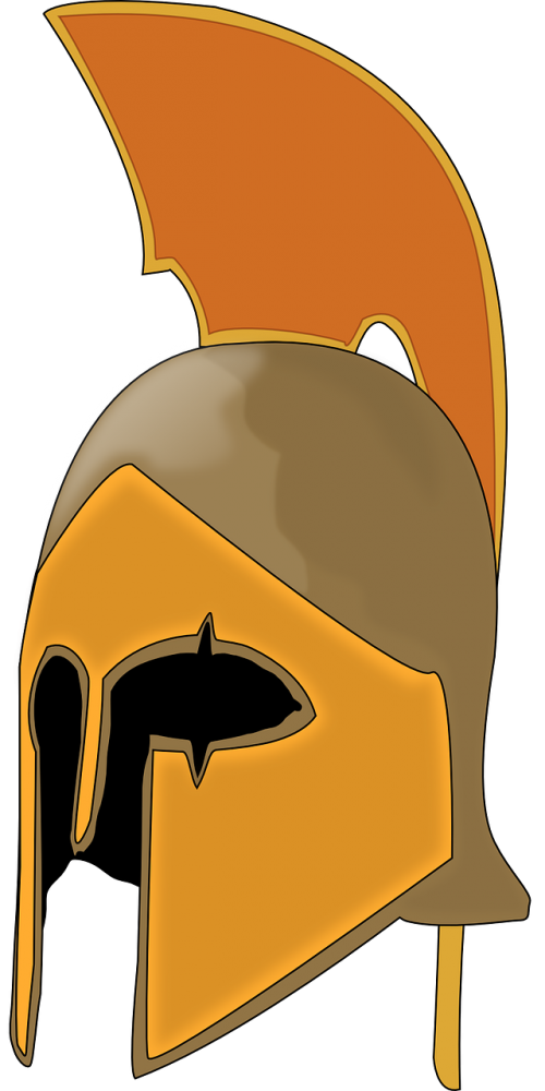 helmet spartan warrior