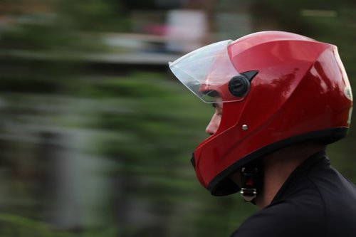 helmet  red  sports