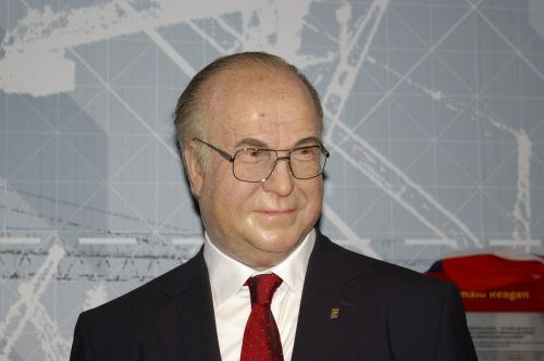 helmut kohl politician wax figure