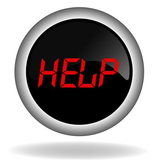 help service button