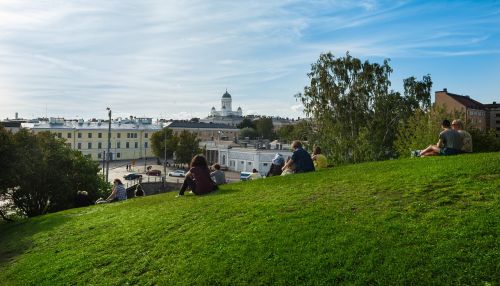 helsinki view grass