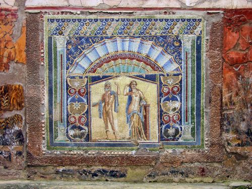 herculaneum mosaic ancient