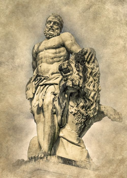 hercules sculpture statue