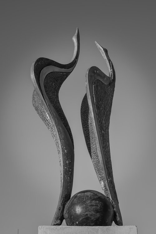 herons  sculpture  art
