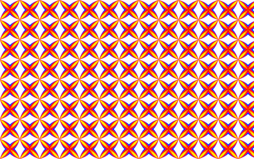 hexagon polygon colorful