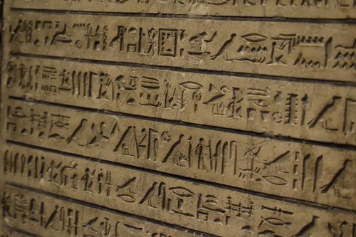 hieroglyphic  writing  egyptian