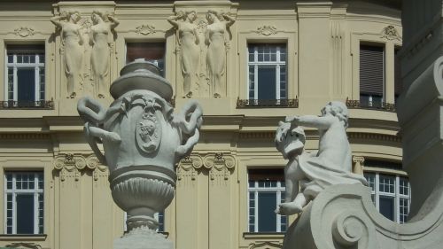 high baroque art nouveau facade
