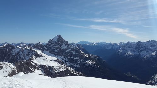 hochvogel allgäu distant view