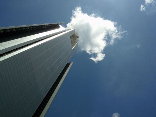 High Building And Cloud