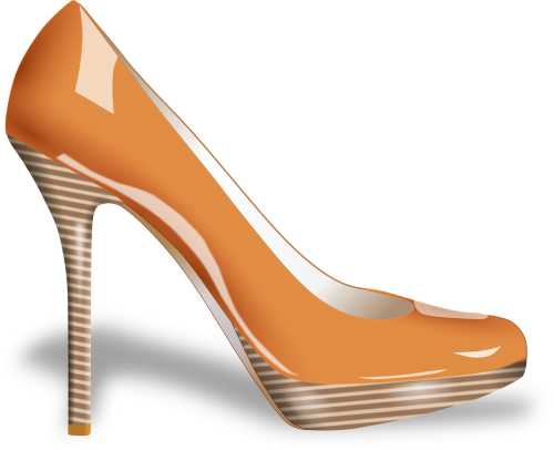 high heels shoe woman