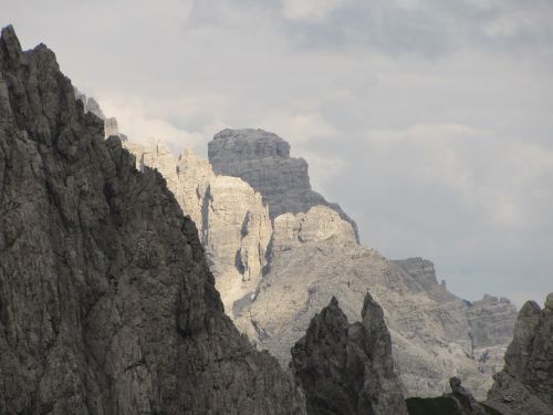 high mountains schroff rock