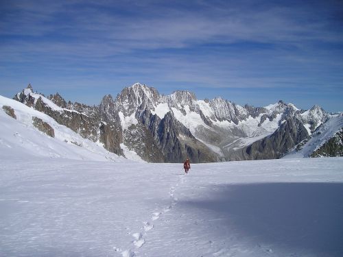 high mountains alone loneliness