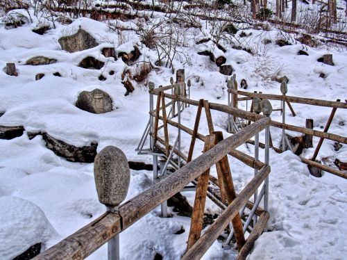 high tatras snow stones