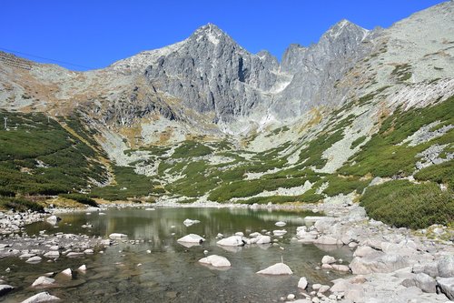 high tatras  lomnický štít  slovakia