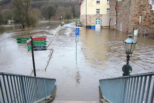 high water  hann  münden