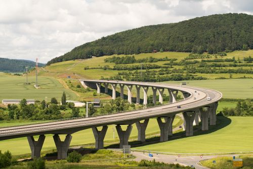 highway traffic landscape