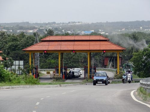 highway interchange slip road