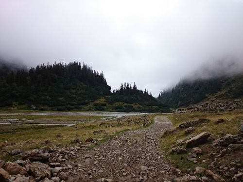 hiking mountains landscape